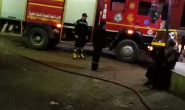 نشوب حريق بعقار في كفر طهرمس ببولاق الدكرور .. وإصابة شاب بالاختناق