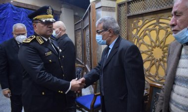 مندوب رئاسة الجمهورية يؤدي واجب العزاء في جابر عصفور