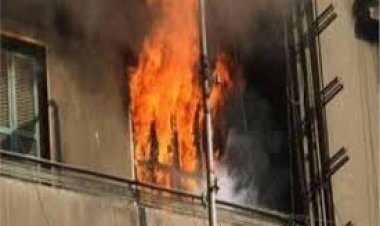 تفاصيل| مصرع مصاب بـ«الشلل» في حريق داخل شقة بالقاهرة