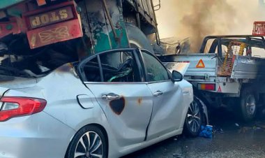 حادث الدائري الأوسطي.. التحقيق في وفاة شخص وإصابة 8  آخرين والنيابة تكشف أسباب الواقعة