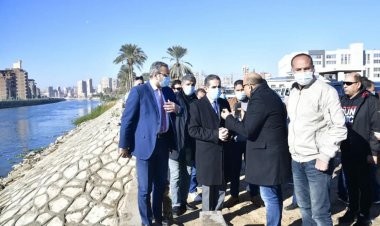 محافظ الغربية: محور مروري جديد وكورنيش بالمحلة بطول 5300 متر 