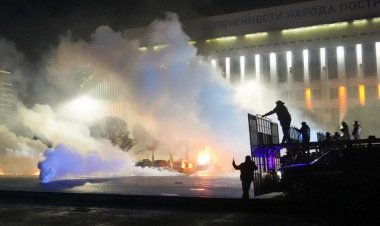 مطار ألما آتا الكازخستاني في قبضة المحتجين