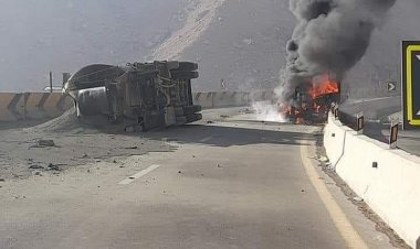 7 صور ترصد لحظة مصرع وإصابة 47 شخصا في حادث طريق الجلالة