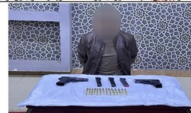 بحوزته كمية من الأسلحة.. القبض على «مجرم خطير» داخل شقة بالقاهرة