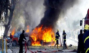 انفجار عبوة ناسفة خلال مرور سيارات تحمل معدات للجيش العراقي ببغداد