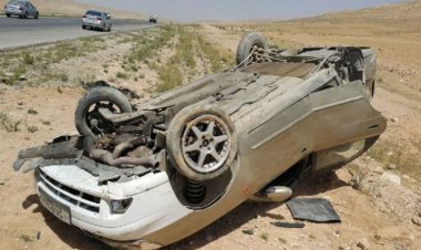 مصرع طفل وإصابة 3 في حادث تصادم «كارو» وملاكي بطريق «بني سويف - الفيوم»