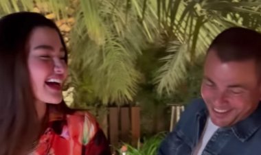 عمرو دياب يفاجئ الفاشونيستا الكويتية روان بن حسين بحضور عيد ميلادها (صور وفيديو)