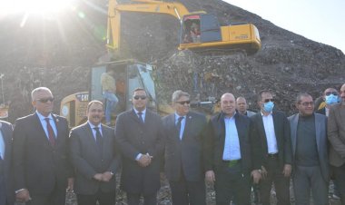 بالصور.. محافظ الدقهلية يعطي إشارة البدء لنقل «مقلبي» السنبلاوين ودكرنس