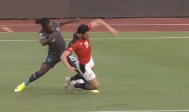 تفاصيل إصابة أكرم توفيق في مباراة مصر ونيجيريا