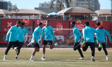 استعدادات الأهلي لـ«كأس الرابطة»..«تراي ماتش» وفقرة بدنية شاقة والاطمئنان على المصابين