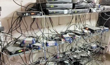 تغطي المحافظة بالكامل.. ضبط  شبكة «فك شفرة» القنوات الفضائية بالمنوفية