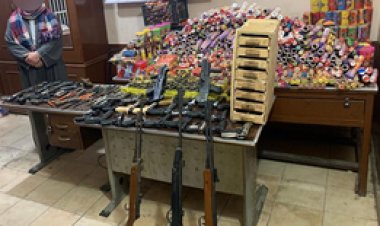 ضبط ورشة لتعديل وإصلاح الأسلحة النارية في بني سويف