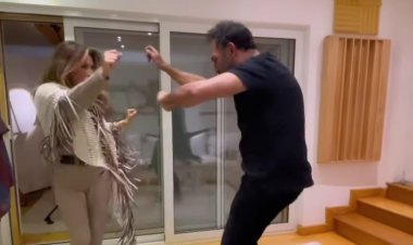 بالفيديو| وصلة رقص تجمع نوال الزغبي وعمرو مصطفي