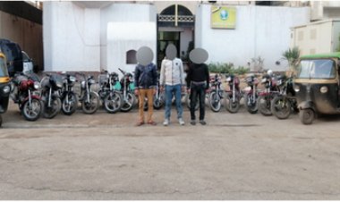 سقوط أخطر تشكيل عصابى تخصص فى سرقة الدراجات النارية بالغربية