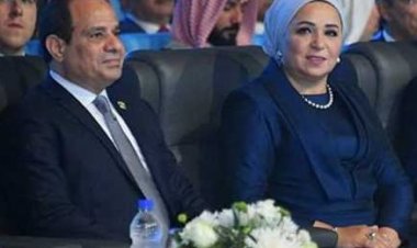 انتصار السيسي: تحيا مصر بعزيمة شبابها