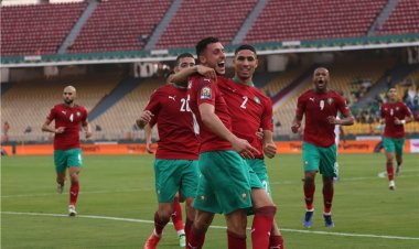 منتخب المغرب يفوز على جزر القمر ويبلغ دور الستة عشر