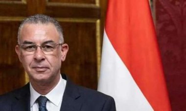 وزير العدل ينعي السفير علاء رشدي 