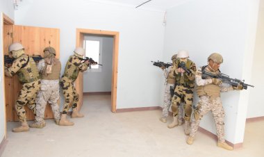 صور| استمرار فعاليات التدريب المصري السعودي المشترك «تبوك – 5»