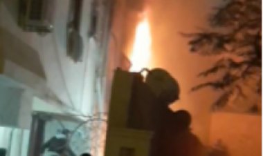 «الأمن» يكشف تفاصيل إصابة شخصين فى حريق عقار بمصر الجديدة