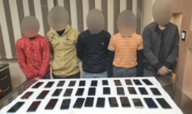 القبض على عصابة سرقة الهواتف المحمولة بالدقهلية