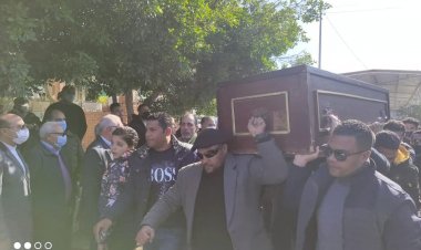 محافظ بورسيعد يشارك في عزاء والد اللاعب محمد زيدان