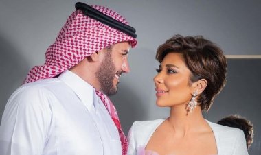 أصالة تهدي زوجها أغنية رومانسية على الهواء (فيديو)