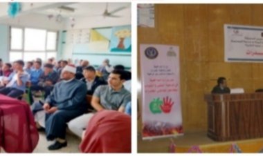 صور| الداخلية تواصل لقاءتها مع طلبة المدارس لتوعيتهم بمخاطر المخدرات