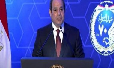 الرئيس السيسي: ثورة 25 يناير عبرت عن تطلع المصريين لبناء مستقبل جديد