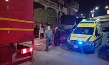 التحريات: 6 مصابين بينهم شرطيان في حريق عقار مدينة نصر