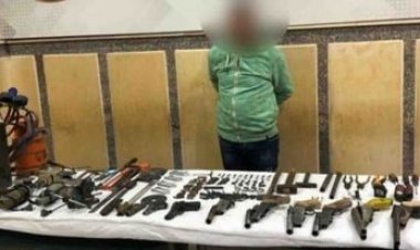 ضبط  ورشة لتصنيع الأسلحة النارية في الفيوم