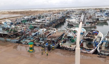 كفر الشيخ تعلن توقف حركة الملاحة في ميناء البرلس