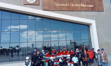 متحف شرم الشيخ يستضيف الوفود المشاركة في بطولة كأس العرب لكرة القدم لقصار القامة