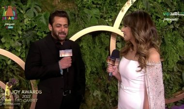 سلمان خان من حفل «Joy Awards» : الجمهور العربى يحب ويتابع  السينما الهندية جيدا