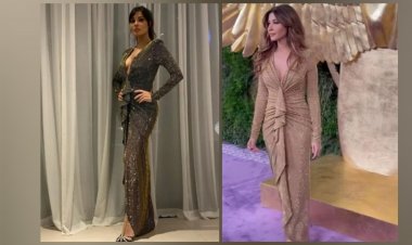 نانسي عجرم بإطلالة مكررة في حفل «Joy Awards» بالرياض