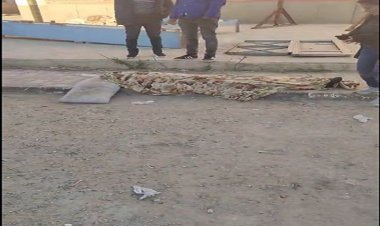 بالصور.. العثور على جثة شاب «مُتغيب» ملقاة داخل «بيارة» صرف صحى بأكتوبر