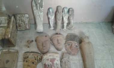 القبض على 3 أشخاص بحوزتهم قطعة يشتبه في أثريتها بالقاهرة