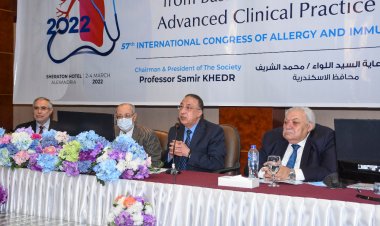 محافظ الإسكندرية يشارك في انطلاق المؤتمر الدولي الـ57 للحساسية والمناعة