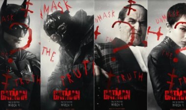 شعار «باتمان» يظهر لأول مرة على برج القاهرة