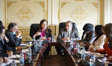 وزيرة التخطيط تشارك في اجتماع لجنة الشؤون العربية