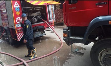 مصرع 4 أشخاص بينهم أم وطفليها في حريق داخل منزل بشبرا الخيمة