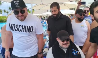 جورج وسوف يثير قلق جمهوره بعد ظهوره على كرسي متحرك| فيديو