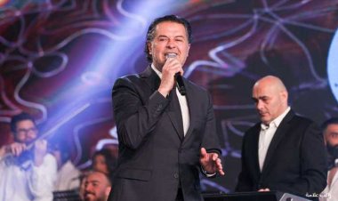 بالصور.. راغب علامة يتألق فى حفل غائي ضخم بأحد فنادق القاهرة