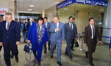 محافظ سوهاج يستقبل وزيرة الثقافة لحضور مهرجان «أبيدوس»