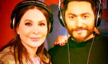 تامر حسني وإليسا ينتيهان من تسجيل أغنية جديدة لموسم رمضان