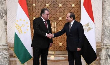 اتفاقات بين الرئيس السيسي ورئيس طاجيكستان لتعزيز التعاون بين البلدين