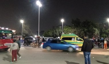 مصرع وإصابة 5 أشخاص إثر انقلاب سيارة ميكروباص أعلى محور روض الفرج 