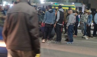 نجاة طفل ووفاة والده في حادث نزلة مسطرد