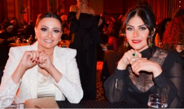 تكريم بسمة وبشرى وهاجر أحمد في حفل مجلة «نيش»