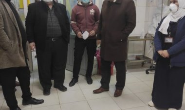 وكيل «صحة الغربية» في زيارة مفاجئة لـ«مستشفى حميات طنطا» 