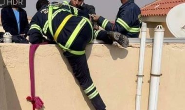 الحماية المدنية تستجيب لاستغاثة عجوز وتنقذ زوجها في القاهرة